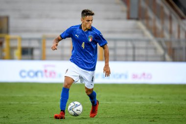 Samuele Ricci (İtalya) 21 Yaş Altı UEFA Avrupa Futbol Şampiyonası - UEFA Euro 2023 Kalifiye - İtalya, İtalya 'nın Vicenza kentindeki Romeo Menti Stadyumu' nda (portreler) İtalya - Ettore Griffoni