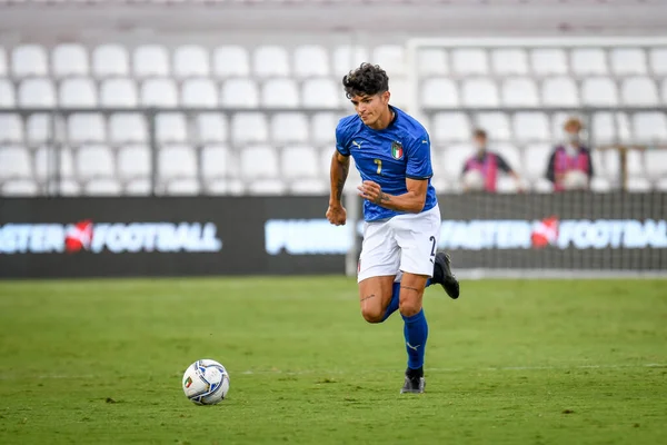 Raoul Bellanova (İtalya) 21 Yaş Altı UEFA Avrupa Futbol Şampiyonası - UEFA Euro 2023 Kalifiye - İtalya, İtalya 'nın Vicenza kentindeki Romeo Menti Stadyumu' nda (portreler) İtalya - Ettore Griffoni