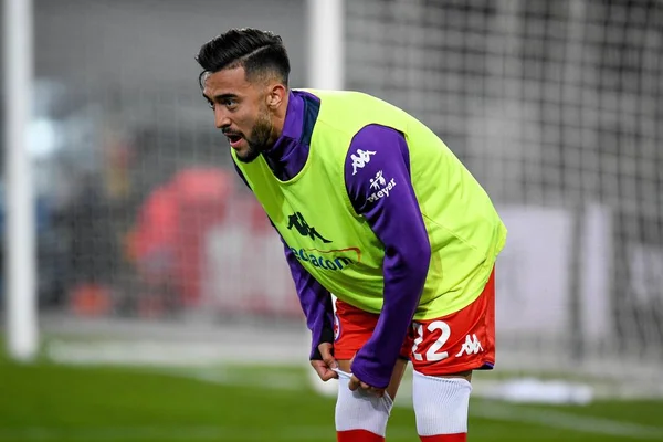Fiorentina 'dan Nicolas Gonzalez İtalya' nın Serie A maçı sırasında İtalya 'nın Verona kentinde bulunan Marcantonio Bentegodi Stadyumu' nda Hellas Verona FC 'ye karşı ACF Fiorentina (Arşiv portreleri) maçı, 22 Aralık 2021