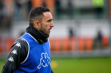 Venezia's Cristian Molinaro portrait during warm up  during  italian soccer Serie A match Venezia FC vs AC Milan at the Pier Luigi Penzo stadium in Venice, Italy, January 09, 2022 - Credit: Ettore Griffon