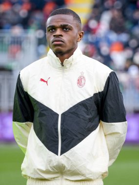 Milan's Pierre Kalulu portrait  during  italian soccer Serie A match Venezia FC vs AC Milan at the Pier Luigi Penzo stadium in Venice, Italy, January 09, 2022 - Credit: Ettore Griffon
