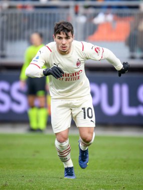 Milan's Brahim Diaz portrait in action  during  italian soccer Serie A match Venezia FC vs AC Milan at the Pier Luigi Penzo stadium in Venice, Italy, January 09, 2022 - Credit: Ettore Griffon