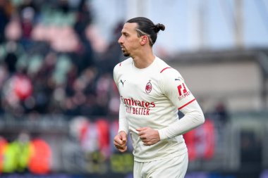 Milan's Zlatan Ibrahimovic portrait  during  italian soccer Serie A match Venezia FC vs AC Milan at the Pier Luigi Penzo stadium in Venice, Italy, January 09, 2022 - Credit: Ettore Griffon