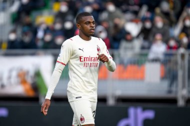 Milan's Pierre Kalulu portrait  during  italian soccer Serie A match Venezia FC vs AC Milan at the Pier Luigi Penzo stadium in Venice, Italy, January 09, 2022 - Credit: Ettore Griffon