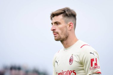 Milan's Matteo Gabbia portrait  during  italian soccer Serie A match Venezia FC vs AC Milan at the Pier Luigi Penzo stadium in Venice, Italy, January 09, 2022 - Credit: Ettore Griffon