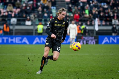 Venezia's Dennis Johnsen portrait in action  during  italian soccer Serie A match Venezia FC vs AC Milan at the Pier Luigi Penzo stadium in Venice, Italy, January 09, 2022 - Credit: Ettore Griffon