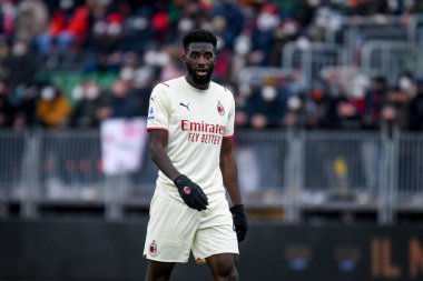 Milan's Tiemoue Bakayoko portrait  during  italian soccer Serie A match Venezia FC vs AC Milan at the Pier Luigi Penzo stadium in Venice, Italy, January 09, 2022 - Credit: Ettore Griffon