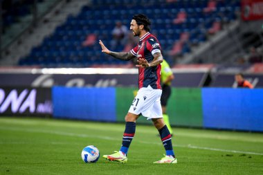 Bologna 'nın Roberto Soriano portresi İtalyan futbolu Serie A maçında Bologna FC, Hellas Verona FC' ye karşı (portreler arşivi) Bologna, İtalya 'daki Renato Dall & # 39; Ara stadyumunda, 13 Eylül 2021 - Fotoğraf: Ettore Griffon