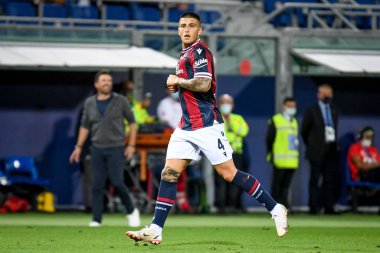 Bologna 'nın Kevin Bonifazi portresi İtalyan futbolu Serie A maçında Bologna FC - Hellas Verona FC (portreler arşivi) - Renato Dall & # 39; Ara stadyumu, Bologna, İtalya, 13 Eylül 2021 - Fotoğraf: Ettore Griffon