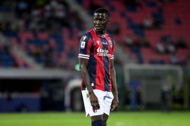 İtalya futbol takımı Serie A maçında Bologna FC - Hellas Verona FC (portreler arşivi) maçında Bologna 'nın Musa Barrow portresi Bologna, İtalya' daki Renato Dall & # 39; Ara stadyumunda, 13 Eylül 2021 - Fotoğraf: Ettore Griffon
