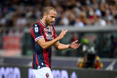 Bologna 'nın Lorenzo De Silvestri portresi İtalyan futbolu Serie A maçında Bologna FC - Hellas Verona FC (portreler arşivi) - Renato Dall # 39; Ara stadyumu, Bologna, İtalya, 13 Eylül 2021 - Fotoğraf: Ettore Griffon