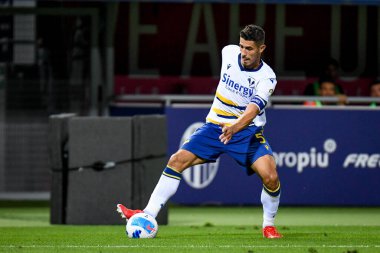 Verona 'nın Davide Faraoni portresi İtalyan futbolu Serie A maçında Bologna FC, Hellas Verona FC' ye karşı (portreler arşivi) Bologna, İtalya 'daki Renato Dall & # 39; Ara stadyumunda, 13 Eylül 2021 - Fotoğraf: Ettore Griffon