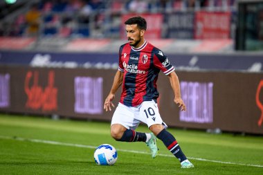 Bologna 'nın Nicola Sansone portresi İtalyan futbolu Serie A maçında Bologna FC - Hellas Verona FC (portreler arşivi) - Renato Dall & # 39; Ara stadyumu, Bologna, İtalya, 13 Eylül 2021 - Fotoğraf: Ettore Griffon