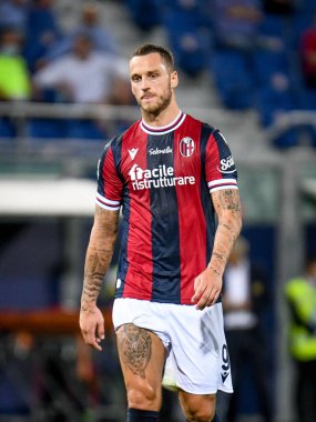 İtalyan futbolu Serie A maçında Bologna FC - Hellas Verona FC (portreler arşivi) maçında Bologna Arnautoviç 'in portresi Bologna, İtalya' daki Renato Dall & # 39; Ara stadyumunda, 13 Eylül 2021 - Fotoğraf: Ettore Griffon