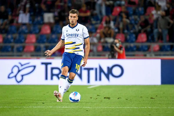 Nicolo Casale Portret Van Verona Actie Tijdens Italiaanse Voetbal Serie — Stockfoto