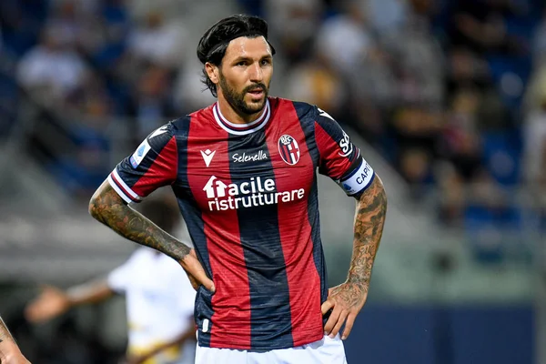 Bolognas Roberto Soriano Portrait Italian Serie Match Bologna Hellas Verona — 스톡 사진