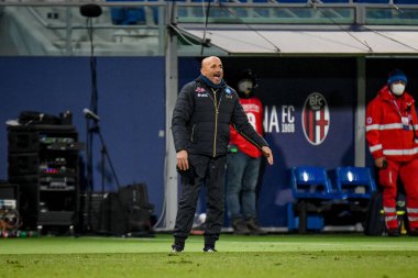 Luciano Spalletti (Teknik Direktör Napoli) İtalya futbol takımı Serie A maçında Renato Dall & # 39; Ara Stadyumu 'nda SSC Napoli' ye karşı Bologna FC maçında 17 Ocak 2022 - Kredi: Ettore Griffon