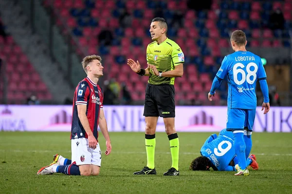 Empoli FC v Genoa CFC - Serie A Samuele Ricci (Empoli) is fouled