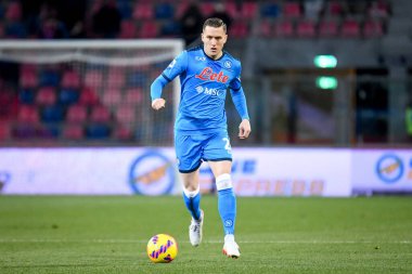 Piotr Zielinski (Napoli) İtalya futbolu Serie A maçı sırasında Renato Dall & # 39; Ara Stadyumu 'nda Bologna FC Napoli' ye karşı, 17 Ocak 2022 - Fotoğraf: Ettore Griffon