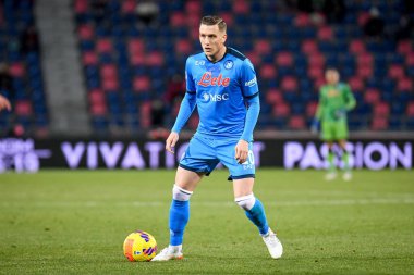 Piotr Zielinski (Napoli) İtalya futbolu Serie A maçı sırasında Renato Dall & # 39; Ara Stadyumu 'nda Bologna FC Napoli' ye karşı, 17 Ocak 2022 - Fotoğraf: Ettore Griffon