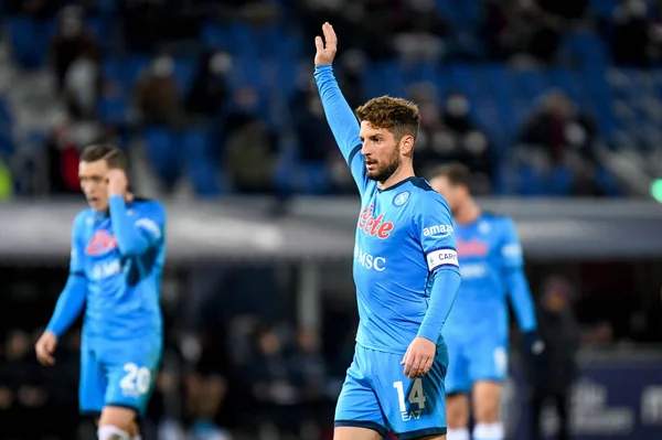 Dries Mertens (Napoli) portresi 17 Ocak 2022 'de İtalya' nın Bologna FC maçında Renato Dall & # 39; Ara Stadyumu 'nda SSC Napoli' ye karşı Bologna FC maçında tepki gösterdi.