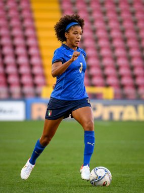 Sara Gama (İtalya) FIFA Dünya Kupası 2023 Dünya Kupası elemeleri sırasında - İtalya, İtalya 'nın Trieste kentindeki Nereo Rocco stadyumunda (arşiv portreleri) İtalya' ya karşı, 17 Eylül 2021 - Fotoğraf: Ettore Griffon