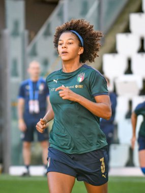 Sara Gama (İtalya) FIFA Dünya Kupası 2023 Dünya Kupası elemeleri sırasında - İtalya, İtalya 'nın Trieste kentindeki Nereo Rocco stadyumunda (arşiv portreleri) İtalya' ya karşı, 17 Eylül 2021 - Fotoğraf: Ettore Griffon