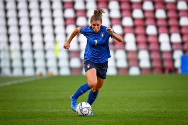 Valentina Bergamaschi (İtalya) FIFA Dünya Kupası 2023 Dünya Kupası elemeleri sırasında - İtalya, Trieste 'deki Nereo Rocco stadyumunda (arşiv portreleri) İtalya' ya karşı, 17 Eylül 2021 - Fotoğraf: Ettore Griffon