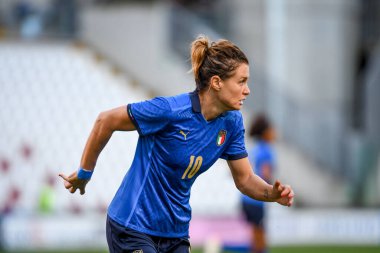 Cristiana Girelli (İtalya) FIFA Dünya Kupası 2023 Dünya Kupası elemeleri sırasında - İtalya, Trieste 'deki Nereo Rocco stadyumunda Moldova' ya karşı (arşiv portreleri), 17 Eylül 2021 - Fotoğraf: Ettore Griffon