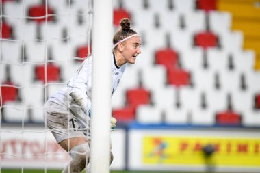 Natalia Munteanu (Moldova) FIFA Dünya Kupası 2023 Dünya Kupası elemeleri sırasında - İtalya, Trieste 'deki Nereo Rocco stadyumunda (arşiv portreleri) İtalya' ya karşı Moldova, 17 Eylül 2021 - Fotoğraf: Ettore Griffon