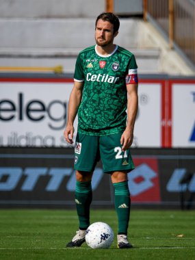 Robert Gucher (Pisa) İtalya 'nın Serie B maçı sırasında LR Vicenza vs AC Pisa, İtalya' nın Vicenza kentinde Stadyum Romeo Menti 'nde, 18 Eylül 2021 - Fotoğraf: Ettore Griffon