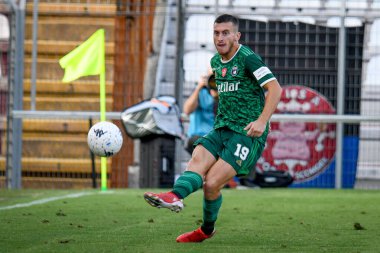 Samuele Birindelli (Pisa) İtalya 'nın başkenti Vicenza' daki Stadyum Romeo Menti 'de LR Vicenza vs AC Pisa maçında, 18 Eylül 2021 - Fotoğraf: Ettore Griffon