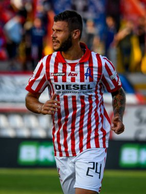 Marco Calderoni (Vicenza) İtalya 'nın başkenti Vicenza' daki Stadyum Romeo Menti 'de LR Vicenza vs AC Pisa maçında, 18 Eylül 2021 - Fotoğraf: Ettore Griffon
