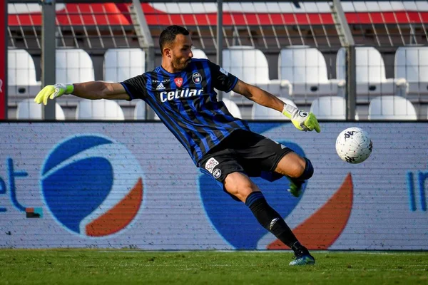 Nicolas Andrade Pisa Tijdens Italiaanse Voetbalwedstrijd Serie Vicenza Pisa Het — Stockfoto