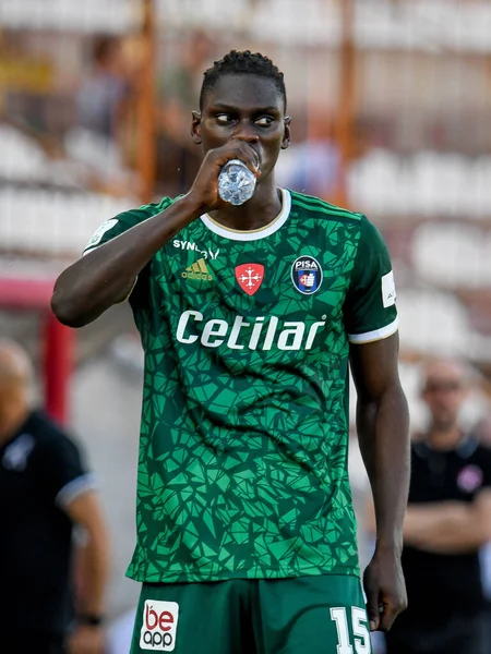 İdrissa Toure '(Pisa) İtalya' nın başkenti Vicenza 'daki Stadio Romeo Menti' de LR Vicenza vs AC Pisa maçında, 18 Eylül 2021 - Fotoğraf: Ettore Griffon