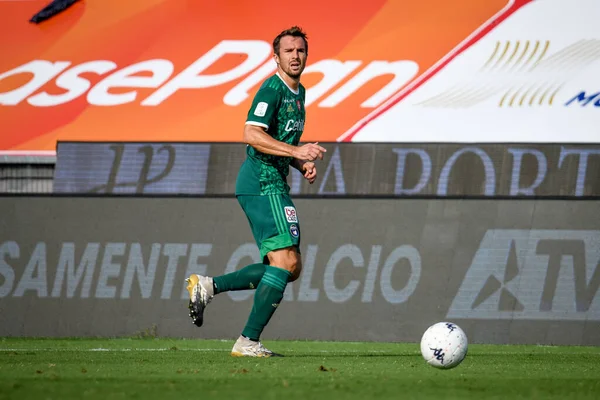 Robert Gucher Pisa Durante Partida Série Futebol Italiano Vicenza Pisa — Fotografia de Stock