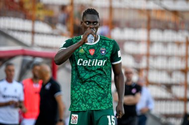 İdrissa Toure '(Pisa) İtalya' nın başkenti Vicenza 'daki Stadio Romeo Menti' de LR Vicenza vs AC Pisa maçında, 18 Eylül 2021 - Fotoğraf: Ettore Griffon