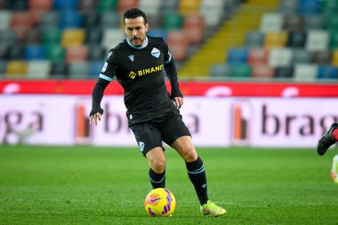 Lazio 'nun Eliezer Pedro portresi İtalyan futbolu Serie A maçında Udinese Calcio, Friuli-Dacia Arena stadyumunda SS Lazio' ya karşı, 20 Şubat 2022 - Fotoğraf: Ettore Griffon