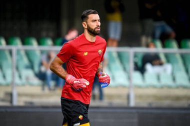 Roma 'nın Rui Pedro dos Santos Patricio portresi İtalyan futbol takımı Serie A maçında Hellas Verona FC - AS Roma (Arşiv portreleri) maçı Verona, İtalya' daki Marcantonio Bentegodi stadyumunda, 19 Eylül 2021 - Fotoğraf: Ettore Griffon