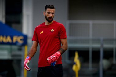 Roma 'nın Rui Pedro dos Santos Patricio portresi İtalyan futbol takımı Serie A maçında Hellas Verona FC - AS Roma (Arşiv portreleri) maçı Verona, İtalya' daki Marcantonio Bentegodi stadyumunda, 19 Eylül 2021 - Fotoğraf: Ettore Griffon