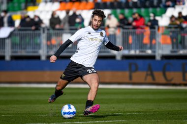 Venezia 'nın İtalya futbol takımı Serie A maçındaki Sofya portresi Venezia FC, Venedik, İtalya' daki Pier Luigi Penzo Stadyumu 'nda ABD Sassuolo' ya karşı.