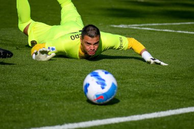 Venezia 'nın Sergio Romero portresi İtalyan futbolu Serie A karşılaşmasında Venezia FC, ABD Sassuolo' ya karşı Venedik, İtalya 'daki Pier Luigi Penzo stadyumunda, Mart 06, 2022 - Fotoğraf: Ettore Griffon