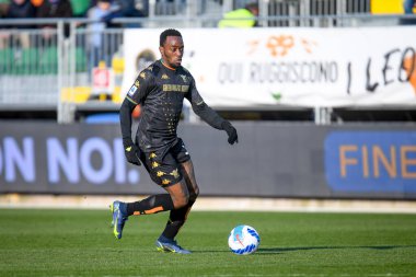 Venezia 'nın Ridgeciano Haps portresi İtalyan futbolu Serie A maçında Venezia FC, Venedik, İtalya' daki Pier Luigi Penzo Stadyumu 'nda ABD Sassuolo' ya karşı.