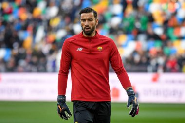 Roma 'dan Rui Pedro dos Santos Patricio portresi İtalya' nın Udinese Calcio-AS Roma maçında Udine, İtalya 'daki Dacia Arena stadyumunda 13 Mart 2022 - Fotoğraf: Ettore Griffon