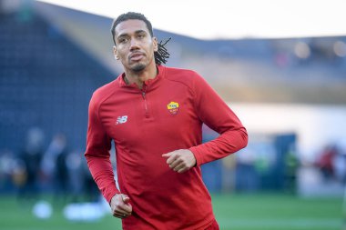 Roma 'nın Chris Smalling portresi İtalya' nın Udinese Calcio-AS Roma maçında Udine-Dacia Arena stadyumunda 13 Mart 2022 - Fotoğraf: Ettore Griffon