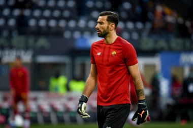 Roma 'dan Rui Pedro dos Santos Patricio portresi İtalya' nın Udinese Calcio-AS Roma maçında Udine, İtalya 'daki Dacia Arena stadyumunda 13 Mart 2022 - Fotoğraf: Ettore Griffon