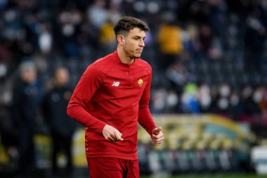 İtalyan futbolu Serie A maçında Romen Roger Ibanez da Silva portresi Udinese Calcio ile AS Roma maçı Udine, İtalya 'daki Dacia Arena stadyumunda, 13 Mart 2022 - Fotoğraf: Ettore Griffon