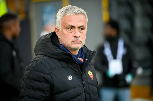 İtalyan futbol takımı Serie A 'nın İtalya' daki Udinese Calcio ile AS Roma maçındaki Tammy Abraham portresi, İtalya 'nın Udine kentindeki Dacia Arena stadyumunda 13 Mart 2022 - Fotoğraf: Ettore Griffon