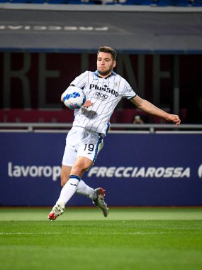 Atalanta 'nın Berat Djimsiti portresi İtalyan futbolu Serie A maçında Bologna FC, Atalanta BC' ye karşı, İtalya 'nın Bologna kentindeki Renato Dall' Ara stadyumunda 20 Mart 2022 - Fotoğraf: Ettore Griffon