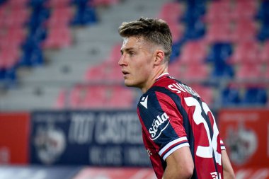 İtalya 'nın Bologna şehrindeki Renato Dall' Ara Stadyumu 'nda oynanan Bologna FC maçında Bologna FC ile Atalanta maçında 20 Mart 2022 - Fotoğraf: Ettore Griffon